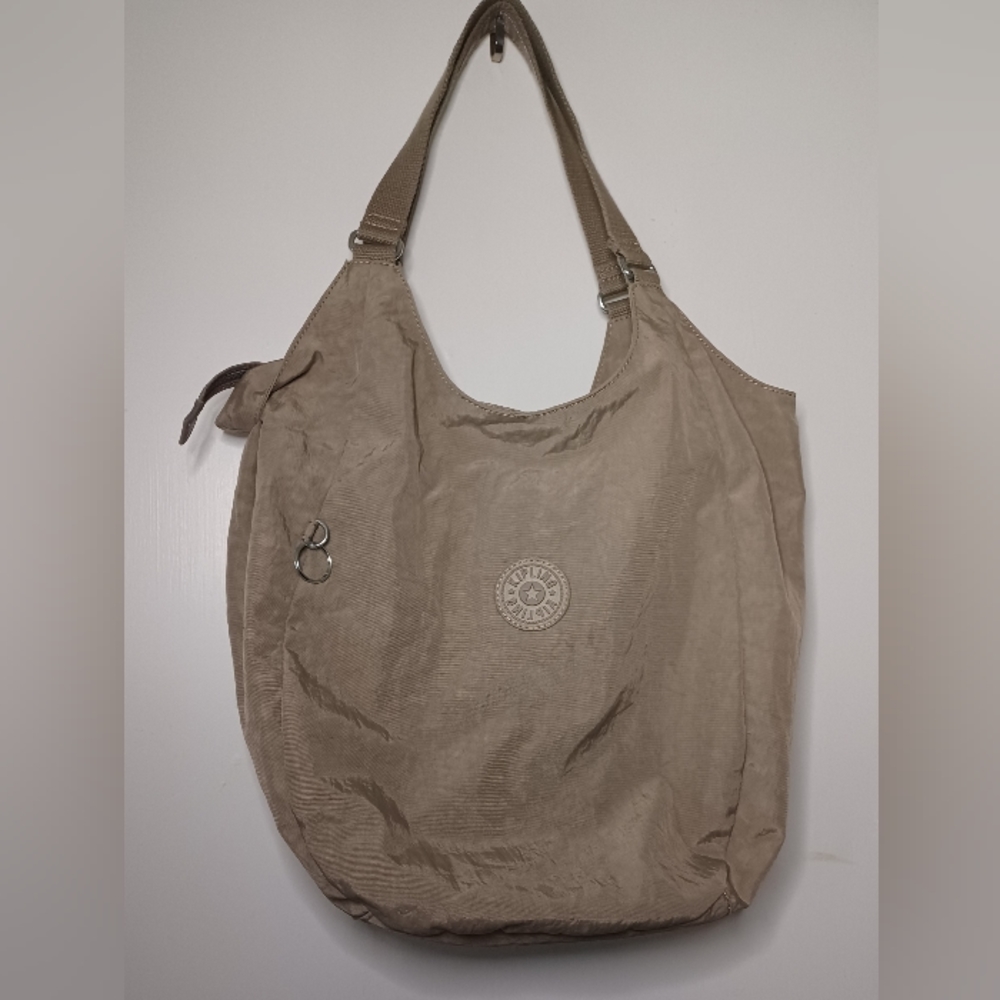 Kipling two strap gray hobo bag (no monkey)